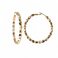 Woman Gift - 18k gold plated earr..