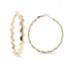 18K Gold Plated hoops earrings