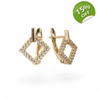 Gold plating earrings Beach Jewel..