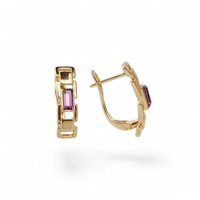 18k gold plating earrings for gir..