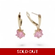 18k gold plating earrings jewelry gift idea RT129