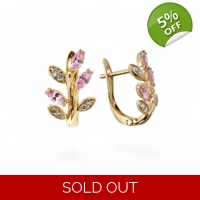 Stunning 18K Gold plated earrings..