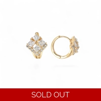 Stylish 18k Gold plated earrings ..