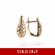 Glamorous 18k Gold Plated Earrings – Ideal Jewelry