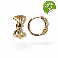 18k Gold Plated Statement Earring..