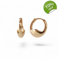 Gold plating 18k color earrings f..
