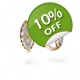 Zircon earrings for girls gold-plated Jewelry gi..