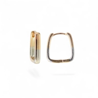 Hoops earrings - 18k Gold plated ..