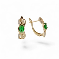 Chic 18K Gold Plated Earrings – S..