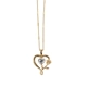 18k gold plated pendant necklace for girls UK02/1