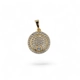 Gold plated pendant with zircon gift idea TG19