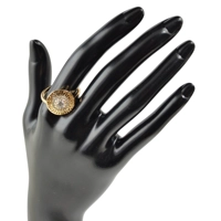 18K gold plated earrings 9US Anni..