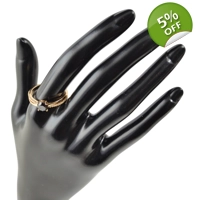 18K gold-plated earrings 9US Mini..