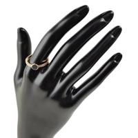 Stunning 8 US size Gold plated ri..