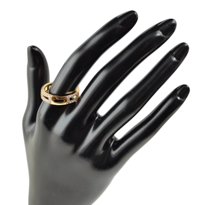 18k gold plated ring 8 US size