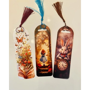 Stylish Alice in wonderland book mark