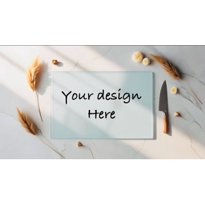 Custom Design Glass Chopping Board