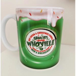Green Whosvile Mug