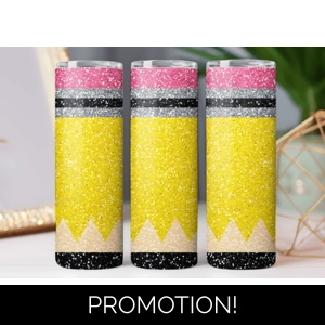 Glitter Pencil Teacher 20oz Tumbler Glitter Pencil Teacher 20oz Tumbler