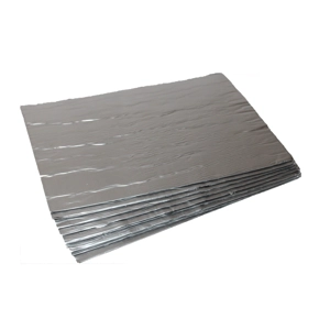ButylMAT 10 Sheets Sound Deadening Heat Reflective Thermal Insulation 1.7mm 150mm x 220mm  UK Made