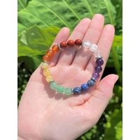 7 chackra bracelet 8mm for meditation, healing, reiki
