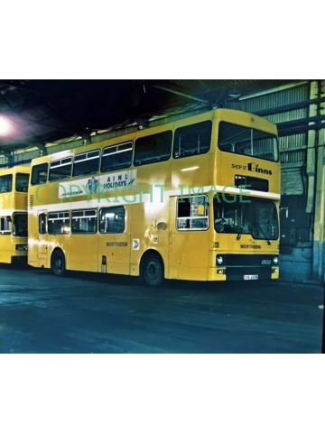 120 Film ( Med Format) slide Northern NBC Metrobus Mk1 DVK 495 W - 3495