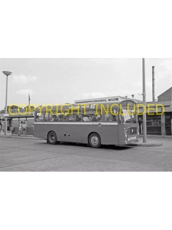35mm B/W Negative Southern Vectis Bristol LHS / ECW HDL 412 N ~ 836