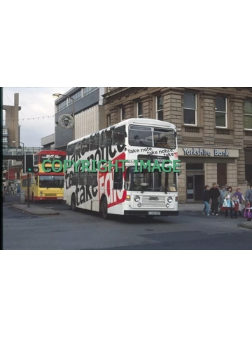 35mm Colour Slide Sheffield Omnibus Olympian / E.L. C 286 BBP 1686 Ex Soton 268