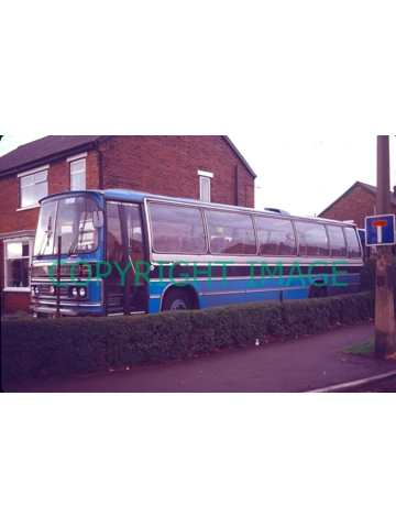35mm slide Williams (Trent) (Scunthorpe) Bedford YRT / Duple PBE 108 M (a)