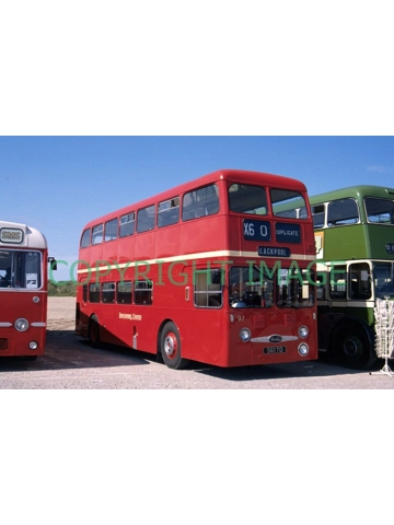 35mm slide Lancs United Daimler Fleetline / Northern Counties 561 TD - 97