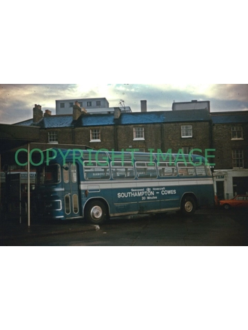 35mm bus slide Hants & Dorset Bristol MW / ECW 7122 LJ - 1832 ex 886