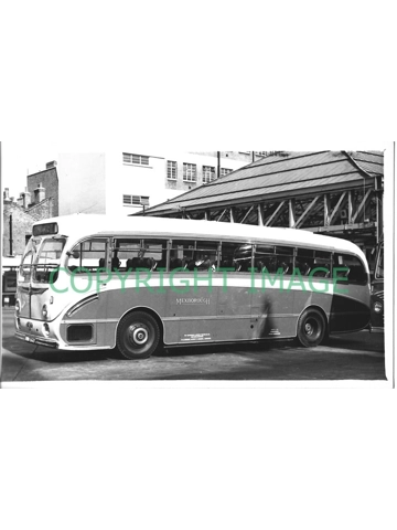 B/W Photo Mexborough & Swinton Leyland Tiger Cub / Burlingham OWH 660 - 100