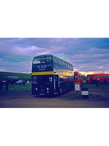 35mm bus slide London Country Daimler Fleetline / Park Royal CUV 51 C - XF1 (#2)
