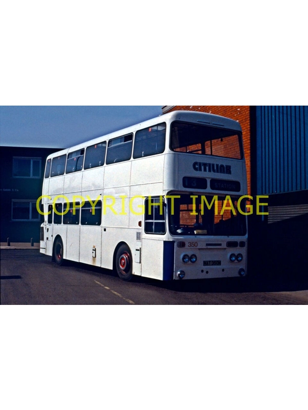 35mm slide Citylink (Hull) Atlantean AN68 / Roe - NAT 350 M - 350