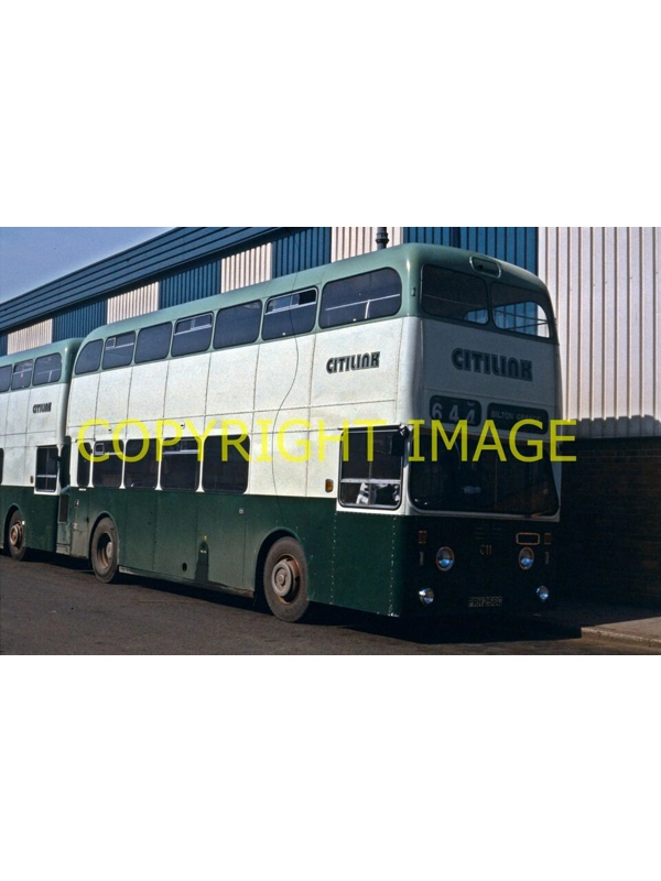 35mm slide Citylink (Hull) Atlantean PDR / Roe PRH 256 G - C11 Ex 256