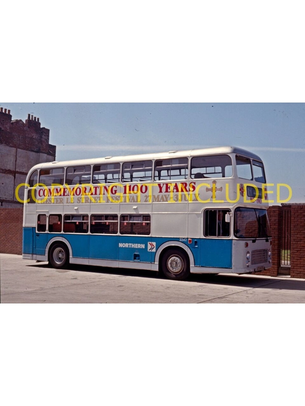 35mm slide Northern Bristol VR / ECW UTO 833S ~ 3342 Ex Trent ( never operated)
