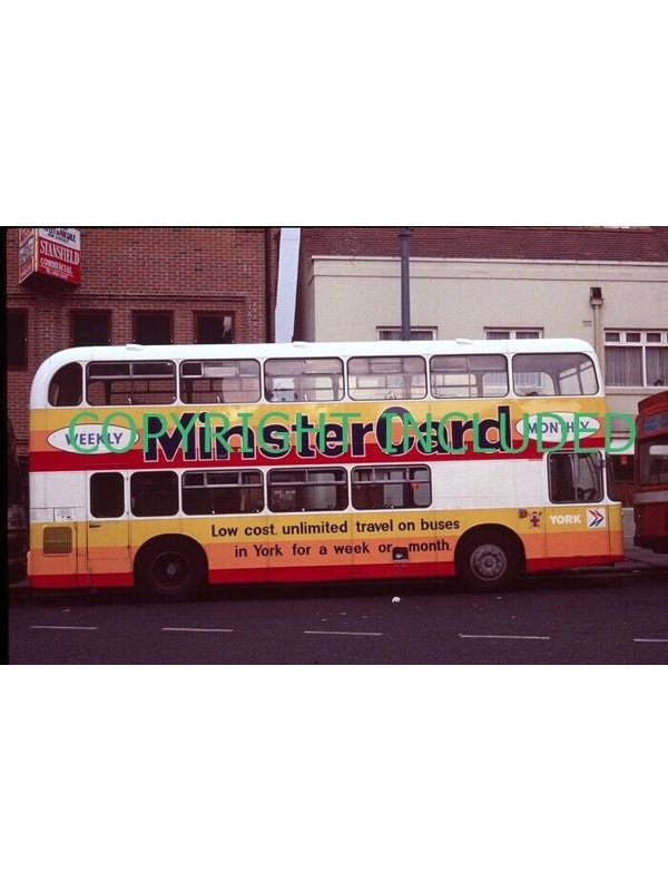 35mm slide York West Yorkshire Bristol VR / ECW JWW 224 N ~ 3965 Ex WY 1965