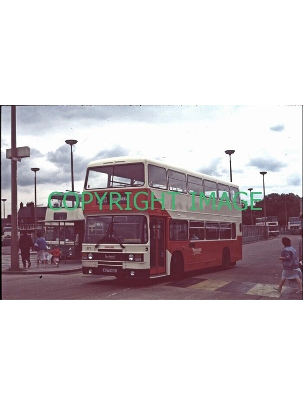 35mm slide West Riding / YWD Leyland Olympian / ECW A 571 NWX ~ 571