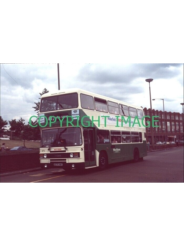 35mm slide West Riding Leyland Olympian / ECW A 575 NWX ~ 575