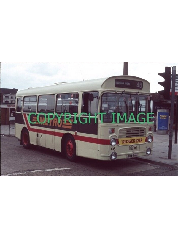 35mm slide West Yorkshire PTE Bristol LHS / ECW MUA 46 P ~ 46