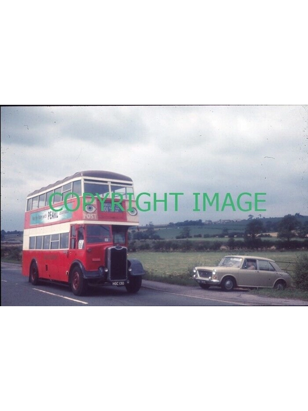 35mm slide London Transport Guy Arab 2 / Park Royal HGC 130 ~ G 351
