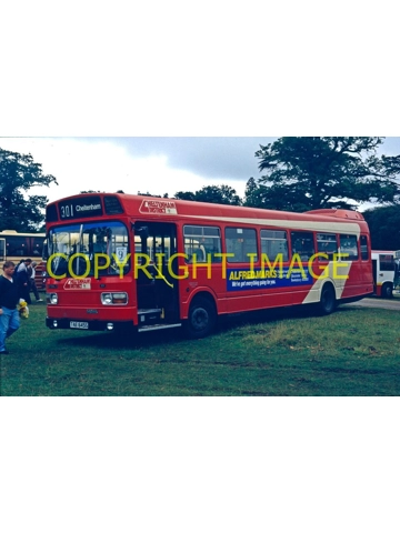 35mm Slide Cheltenham & District National 1a TAE 645 S - 301 Ex Bristol 3063