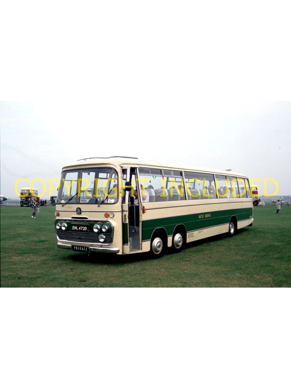 35mm slide West Riding Bedford VAL / Plaxton EHL 472 D ~ 3