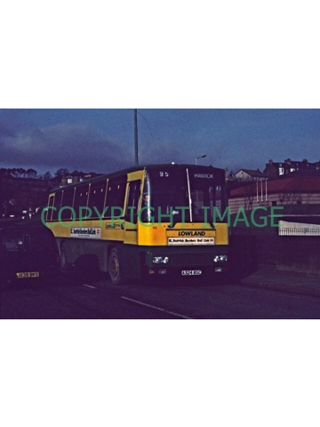 35mm bus slide Lowland Scottish Leyland Tiger /Alexander TE type 326 A324BSC