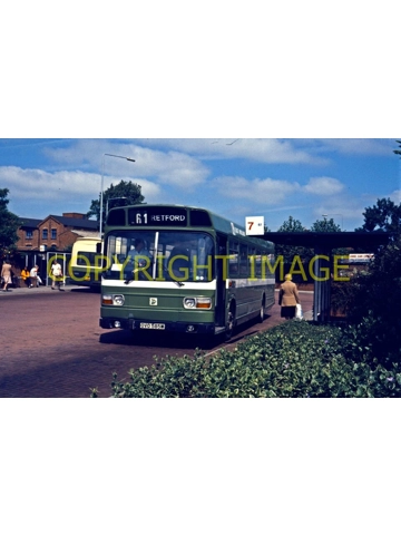35mm slide East Midlands Leyland National 1 OVO 585 M ~ 585