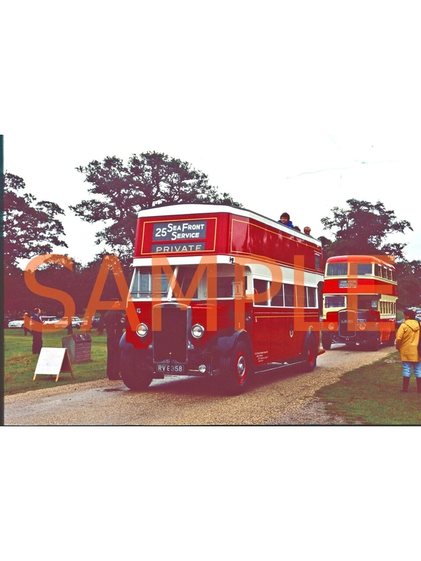 35mm slide Portsmouth Leyland TD4 / EEC RV 6358 - 5