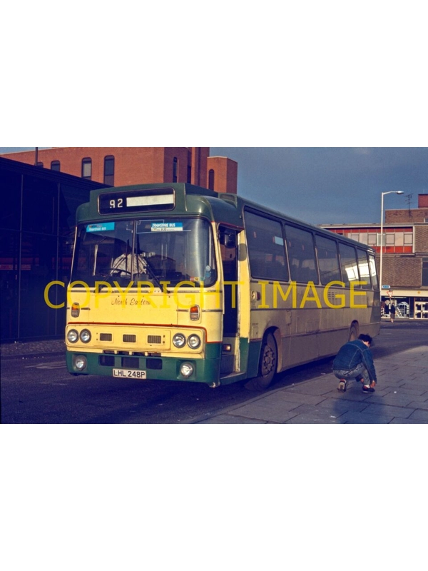 35mm slide North Eastern Leopard / Alexander LHL 248 P Ex Yorkshire Traction 248