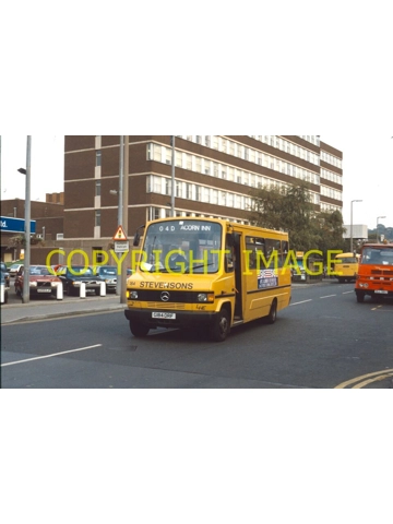 35mm slide Stevensons Mercedes 709 D / LHE G 184 DRF ~ 184