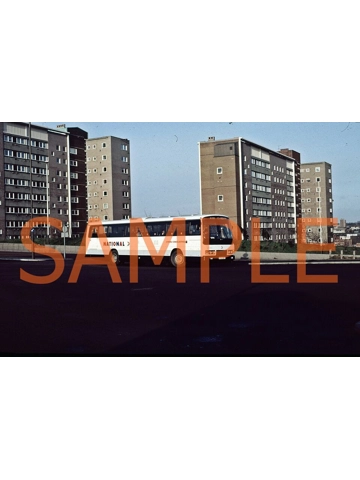 35mm slide National Welsh (NBC) Leopard / ECW PKG 106 Y- UC 1195 @ Gateshead