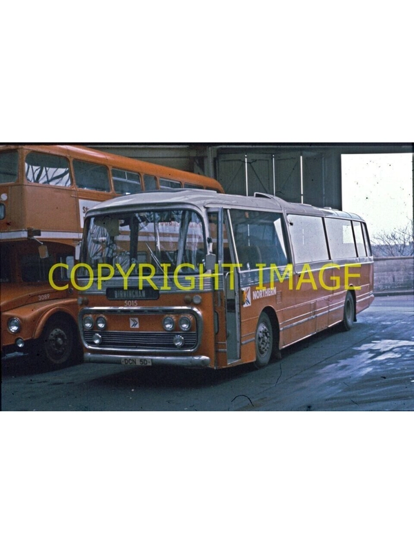 35mm slide Northern Leyland Leopard / Plaxton DCN 5 D ~ 5015 Ex 2625